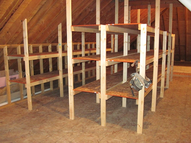 Attic flooring systems
